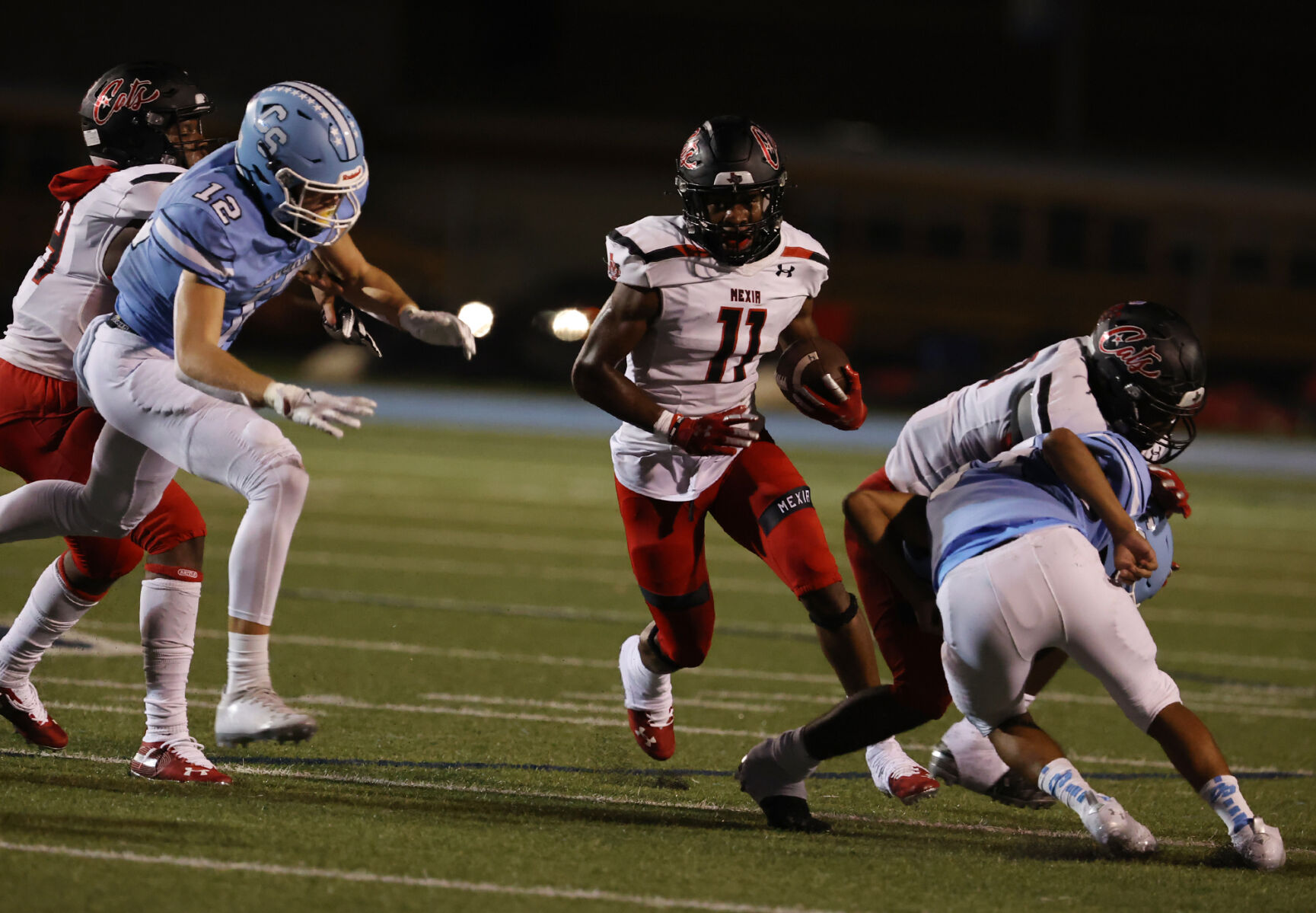 Mexia (5-4) vs. Longview Spring Hill (5-5), 7:30 p.m. Friday at Mexia